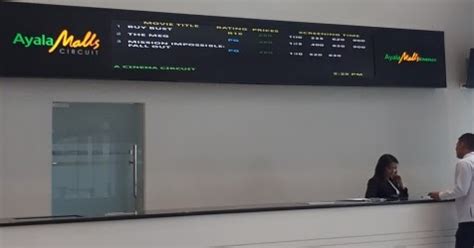 Ayala Malls Circuit Cinema Schedule .